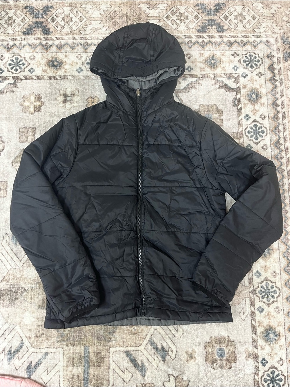 FIREFLY black puffer jacket